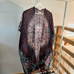 Bohemian Floral Kimono